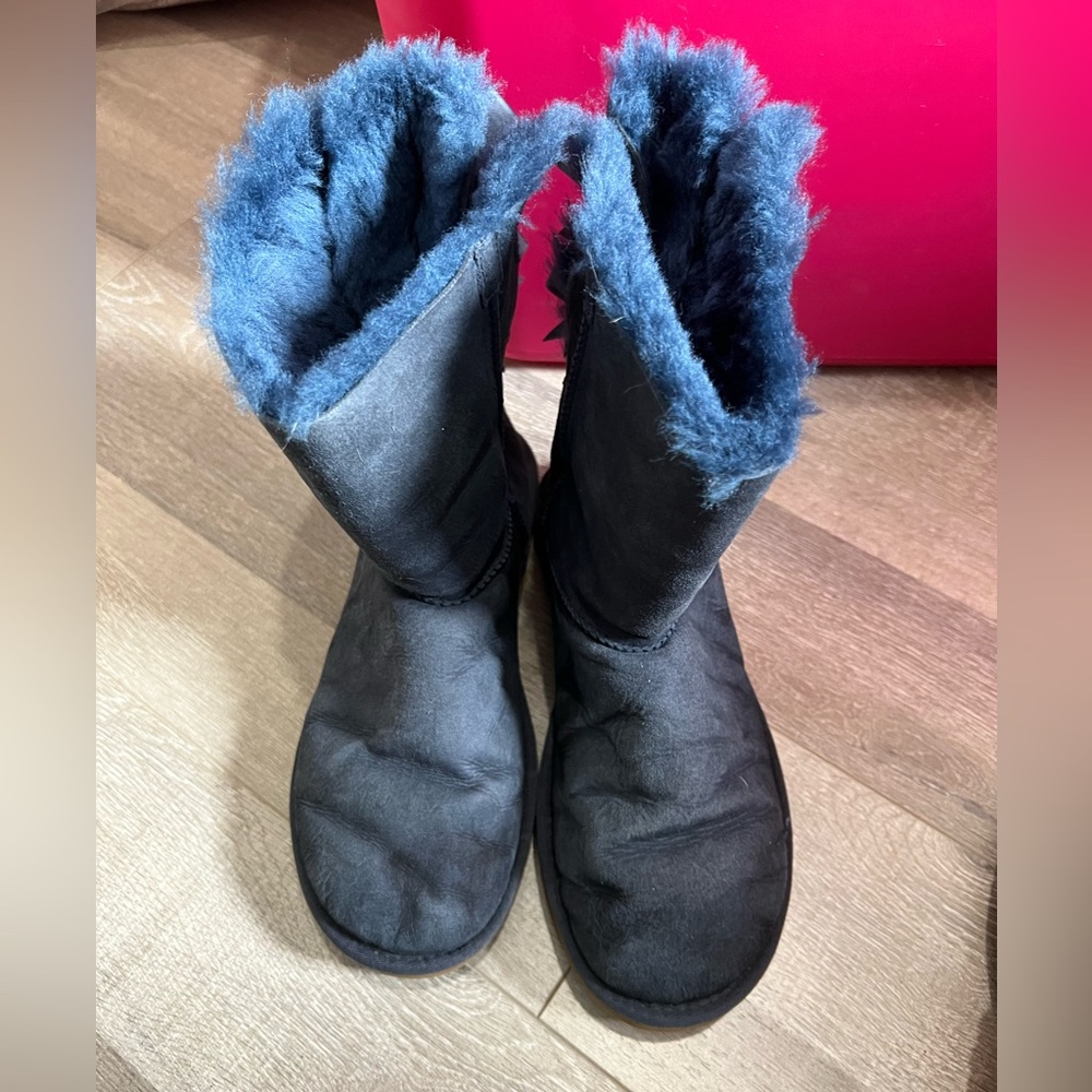 Blue Bailey Bow Boot UGGS